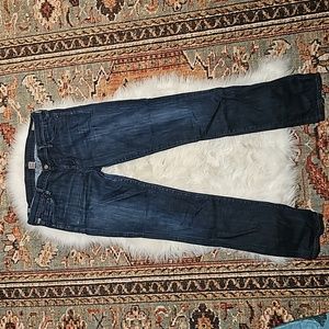 Citizens of Humanity Ava Dark Wash Straight Leg Low Rise Jeans Size 31